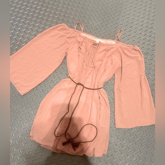 Boho mauve dress - Picture 2 of 4